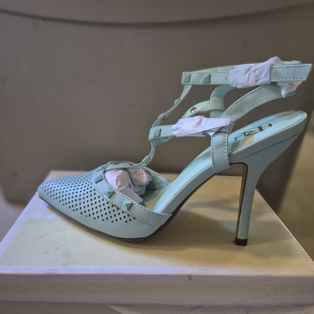 Elegant Women's Heels in Light Blue